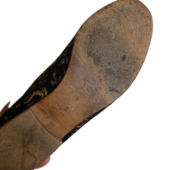 ZALO Tapestry Flats Slip-On Loafer ELEPHANT Print Design Size 5 - Picture 5 of 7